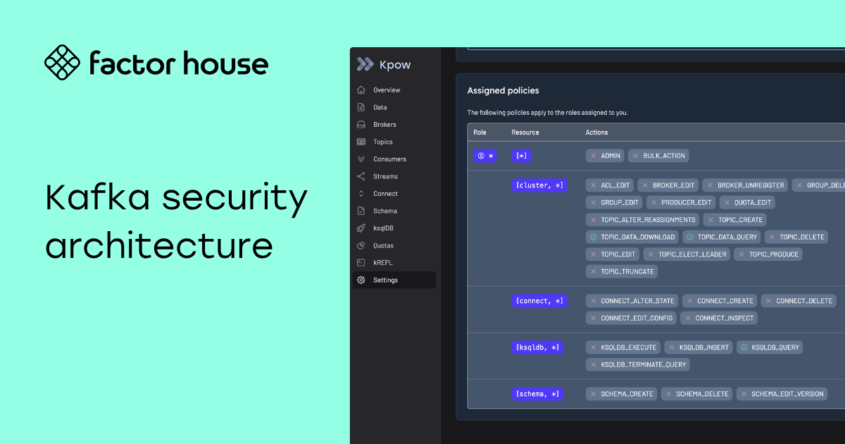 Kafka security architecture: best practices for production