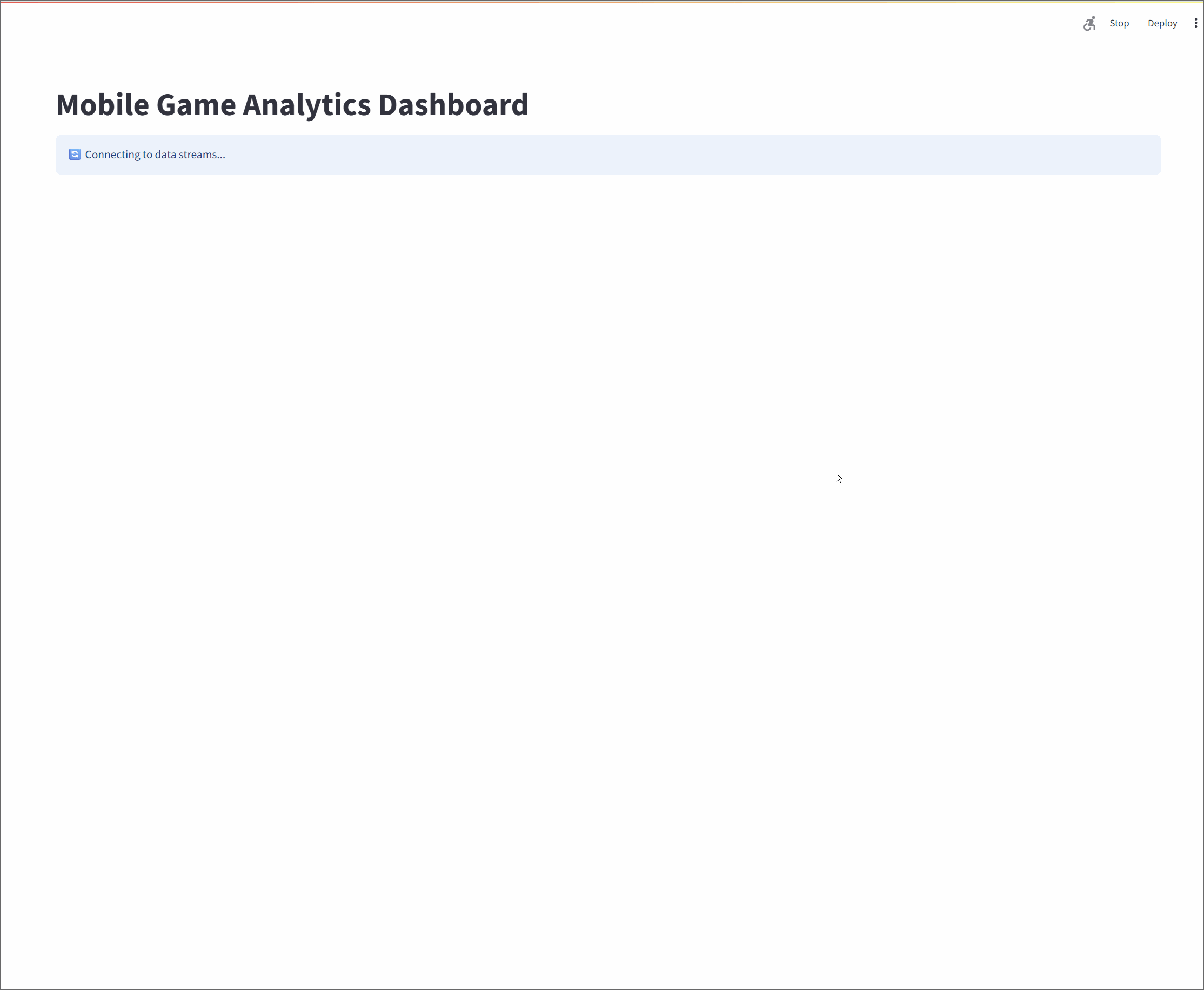 Analytics Dashboard