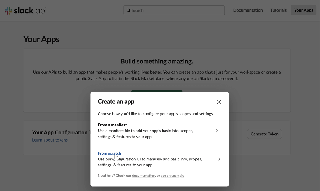 Create Slack App